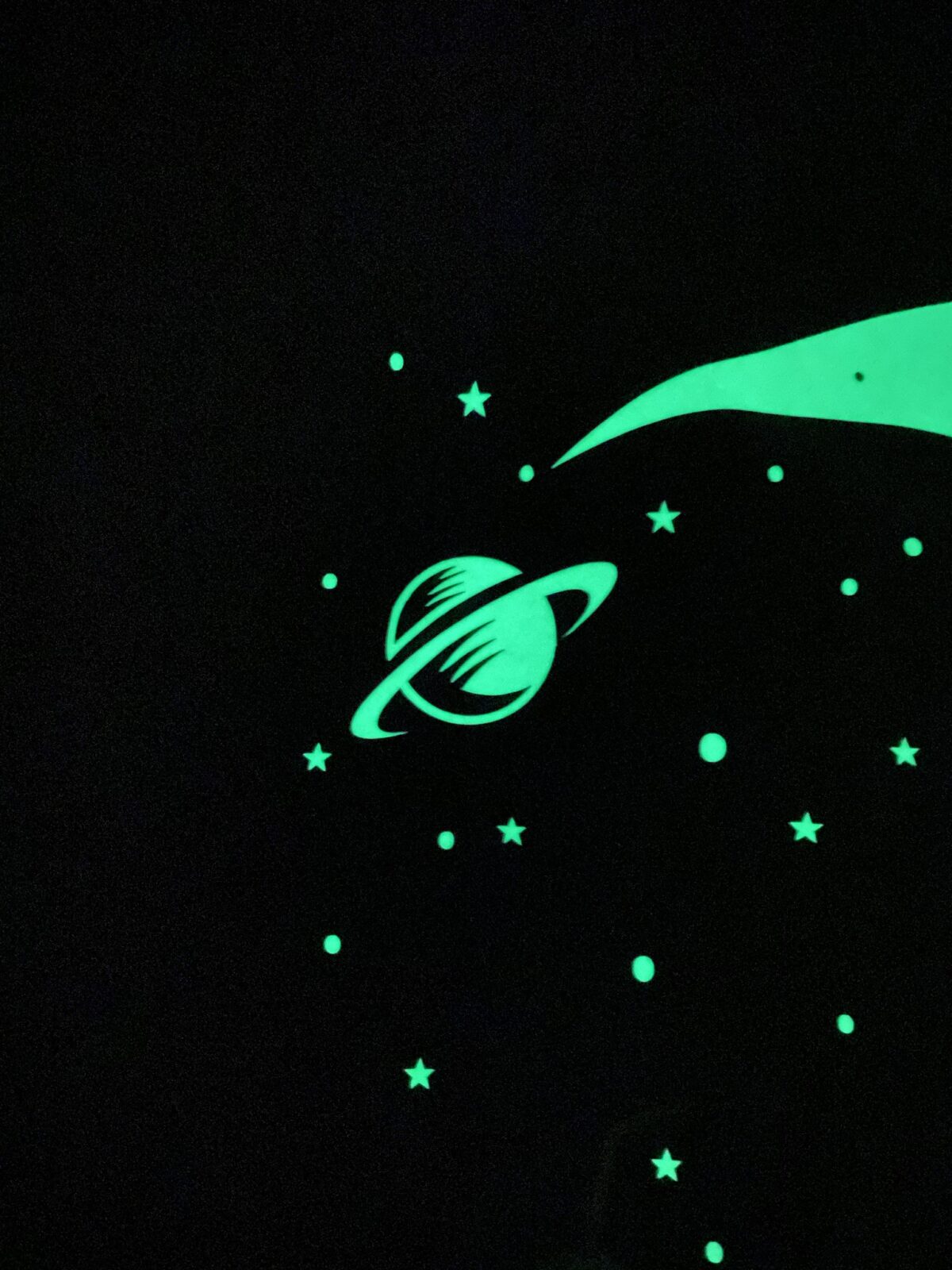Aυτοφωτιζόμενο θερμομεταφοράς flock (glow in the dark) - Εικόνα 2