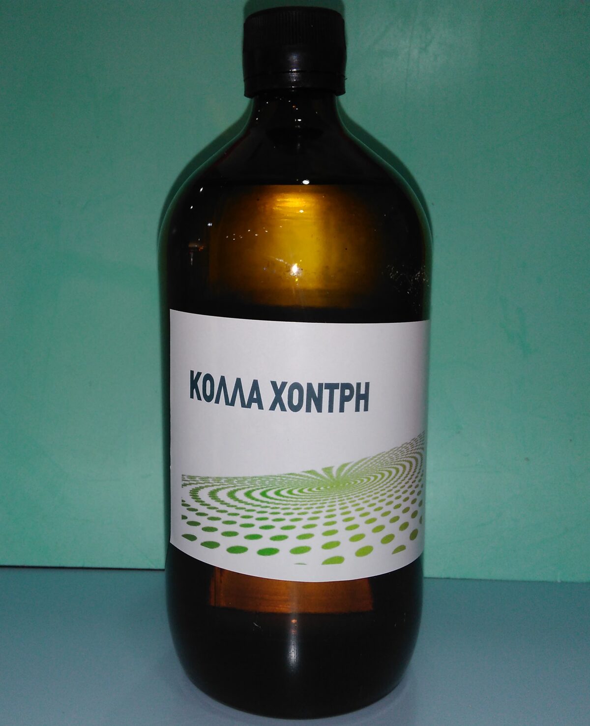 ΚΟΛΛΑ ΧΟΝΤΡΗ Κόλλα ακρυλικών παχύρευστη1L - Εικόνα 1