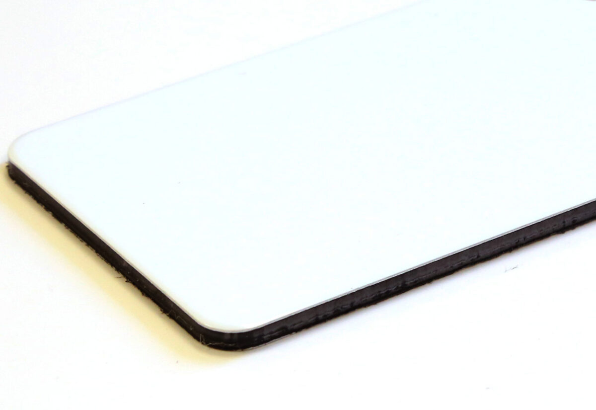 DIBOND® Platinum white / Λευκό Γυαλιστερό - Λευκό Ματ (RAL 9003) - Εικόνα 1